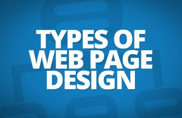 Types of web page design